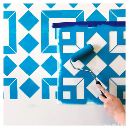 stencil for wall painting home for kids