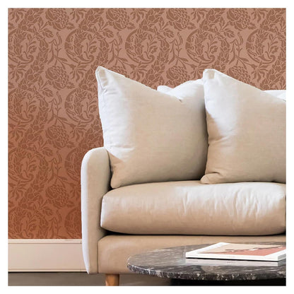 stencil for wall painting traditional stambh