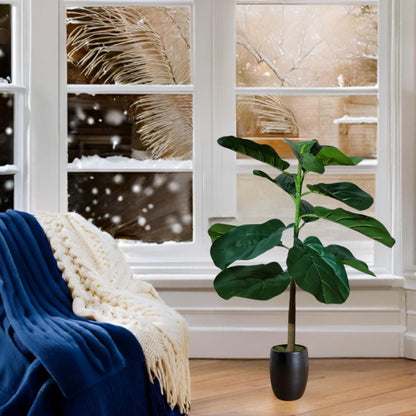 Artificial Fiddle fig plant