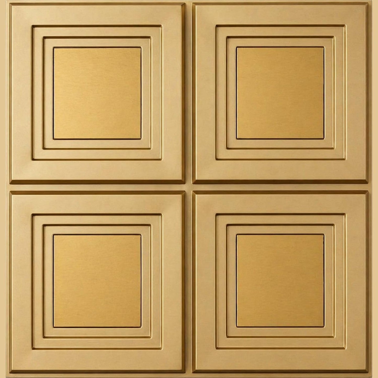 3D Wall Panels for Home Decor PVC Acrylic Square Box Design 50X50 cm