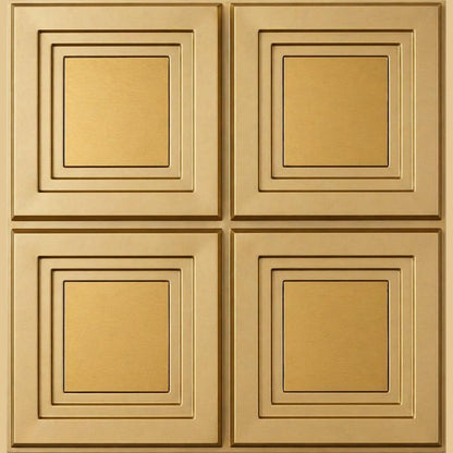 3D Wall Panels for Home Decor PVC Acrylic Square Box Design 50X50 cm