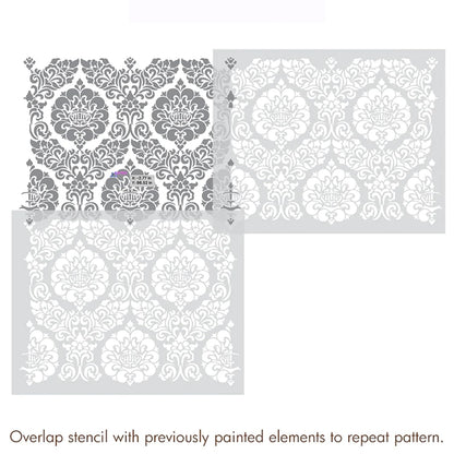 wall stencil designs big size
