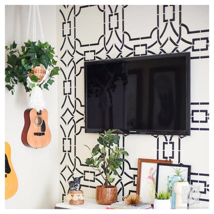 bedroom wall design sticker
