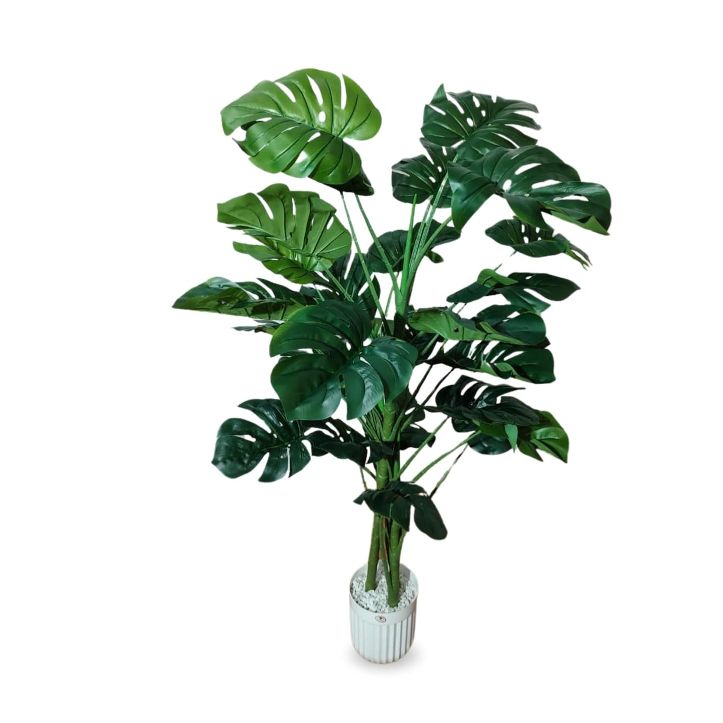 Artificial 4 Feet Monstera Plant with Pot for Home Decor