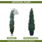 Artificial 5 Feet Cedar Cypress Tree with Pot for Home Decor