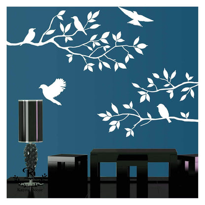 simple wall stencil design