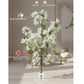 Artificial Cherry Bougainvillea Plant Realistic Faux Flowering Tree with Pot (White)