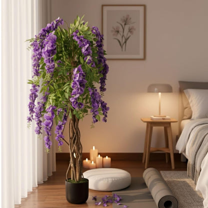 artificial hanging plants for home decor