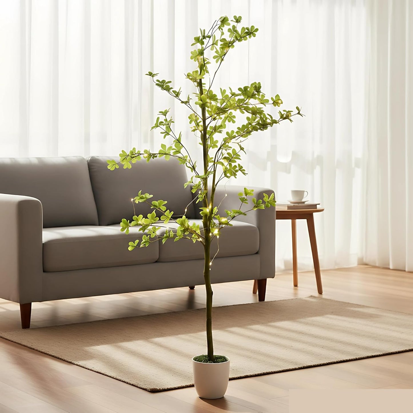Artificial Enkianthus Tree with Pot for Home Decoration