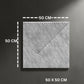 White Marble 3D Wall Panels Stripe Design