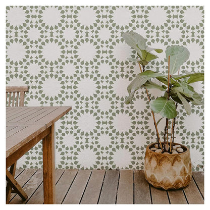 Wall art stencil for modern home decor ideas