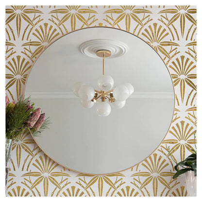 Reusable stencil for wall painting and home decoration