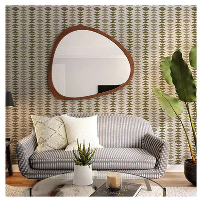 putting wall stencil