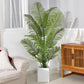 Artificial Palm Tree 6.5 Feet Faux Plant for Home Decor with Pot