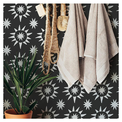 Reusable stencil for wall painting and home decoration