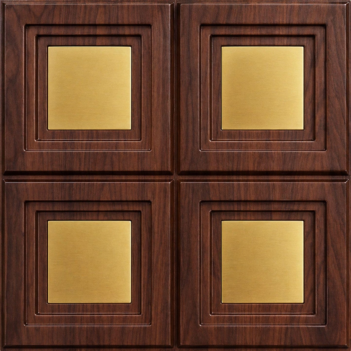 3D Wall Panels for Home Decor PVC Acrylic Square Box Design 50X50 cm