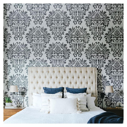 Wall art stencil for modern home decor ideas