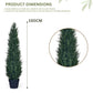 Artificial 5 Feet Cedar Cypress Tree with Pot for Home Decor