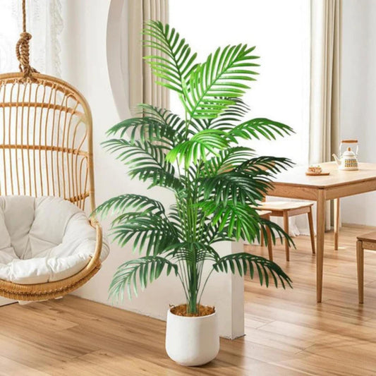 Artificial Areca Palm Tree - (6FT-1Pack, Areca Palm Plant)