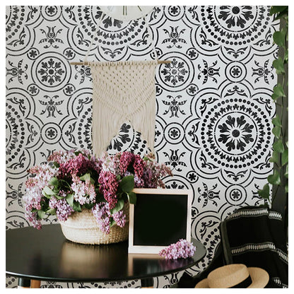 Latest Parramatta Mandala Stencils for Wall Painting (KDRDSS1205)