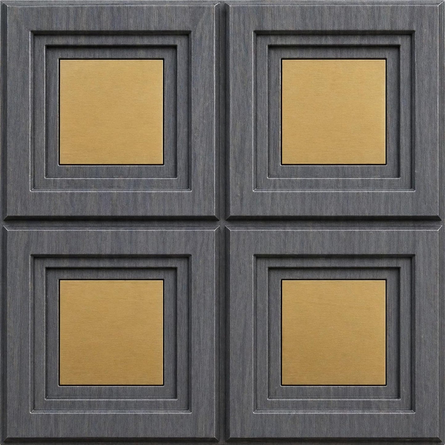 3D Wall Panels for Home Decor PVC Acrylic Square Box Design 50X50 cm