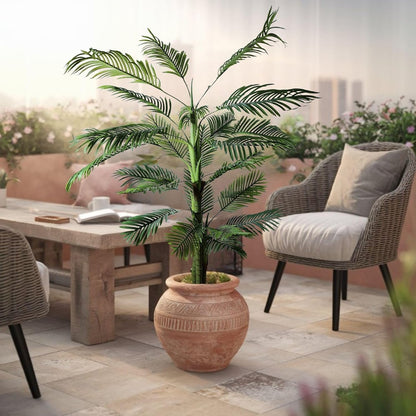 Artificial palm plant for livingroom