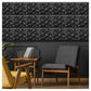 3D PVC Wall Panels - Black Color Diamond Design - Black Diamond
