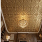 Modern PVC False Ceiling 60x60 cm - 4 Sq Ft Coverage- D213 Royal Finish