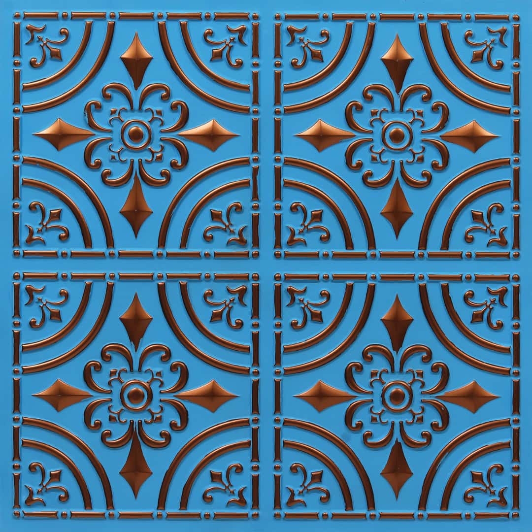 Modern PVC False Ceiling - 60x60 cm Coppice Design