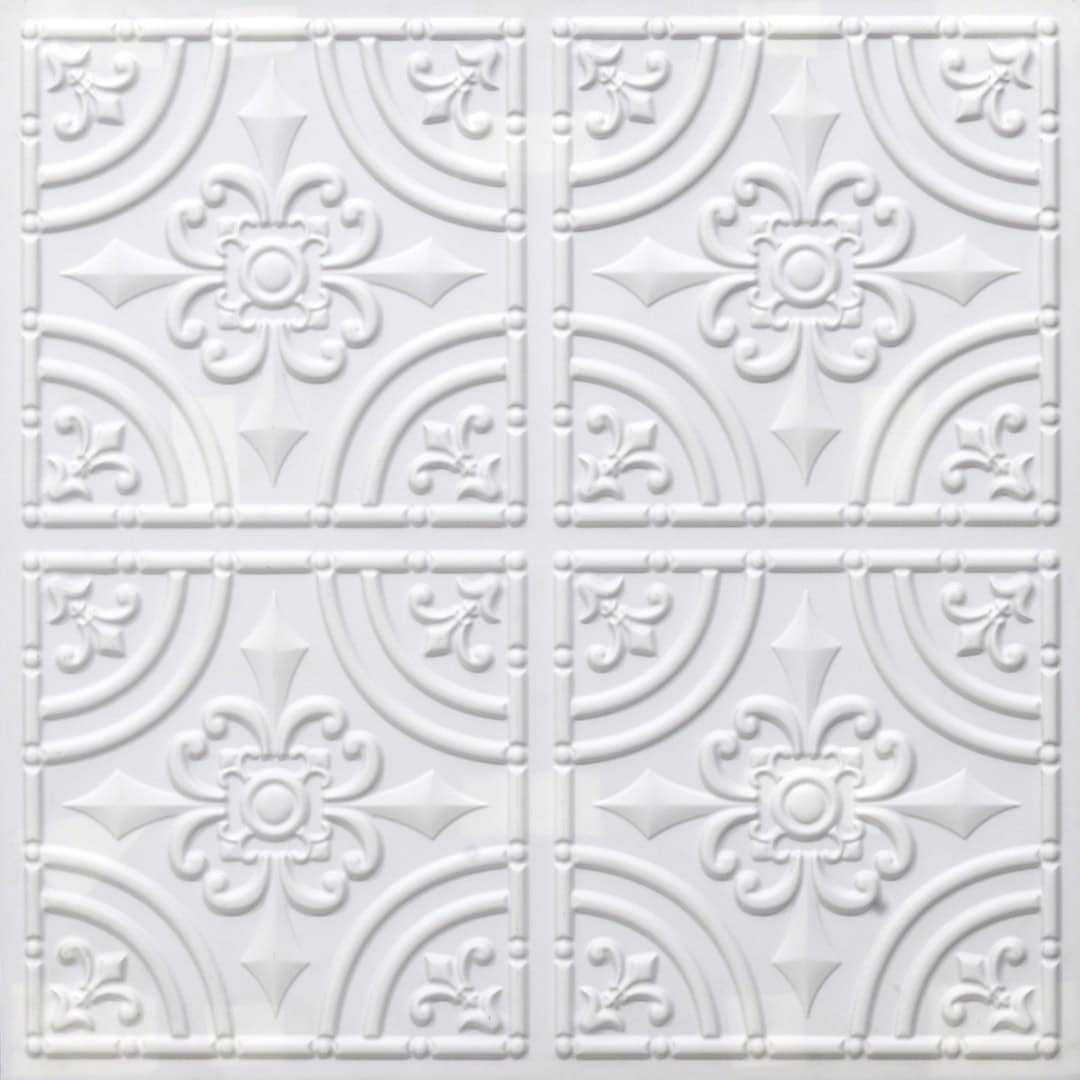 Modern PVC False Ceiling - 60x60 cm Coppice Design
