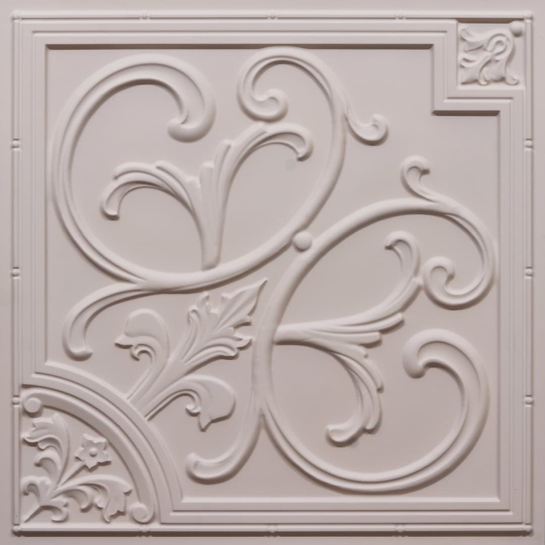 Modern PVC False Ceiling - 60x60 cm Lilies Design