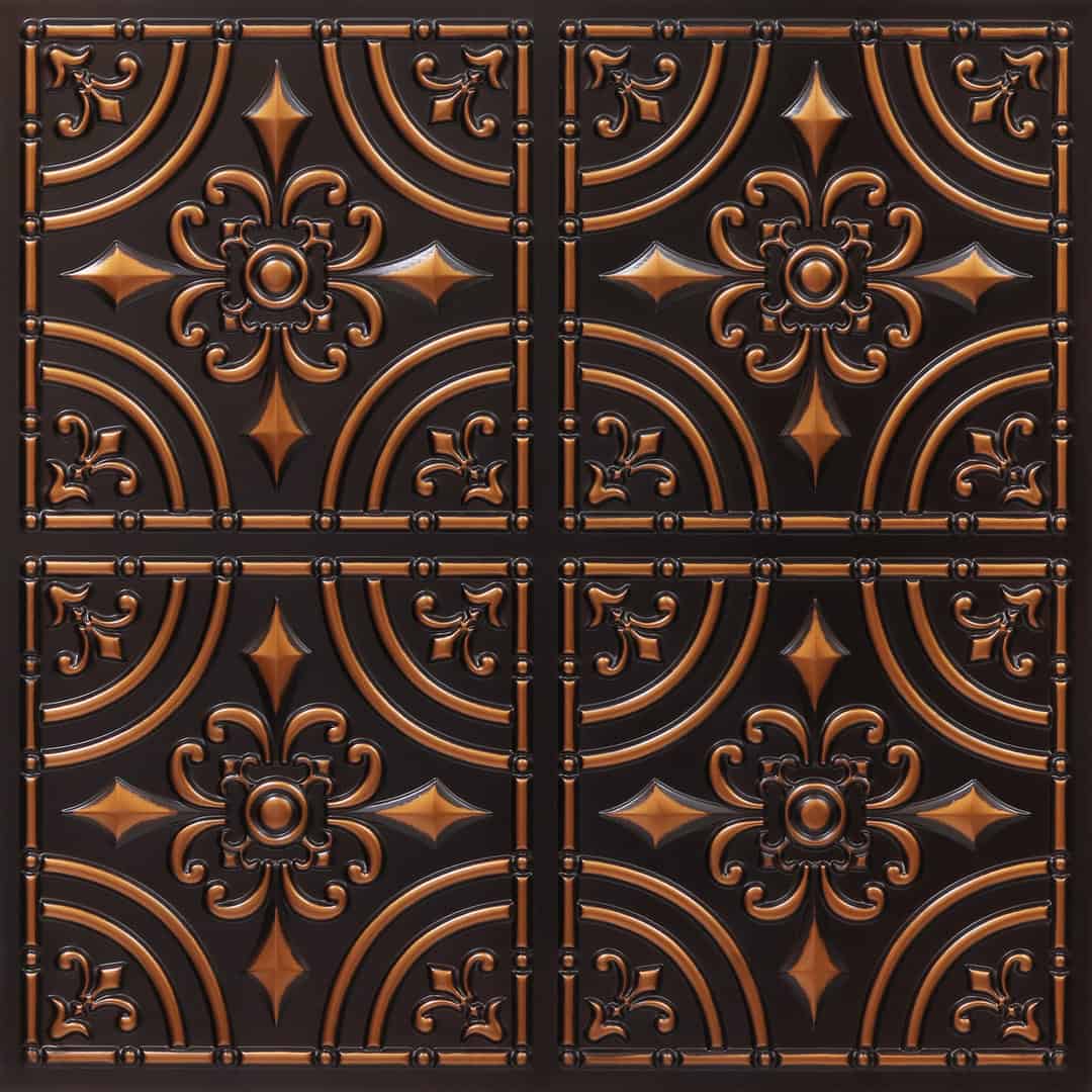 Modern PVC False Ceiling - 60x60 cm Coppice Design