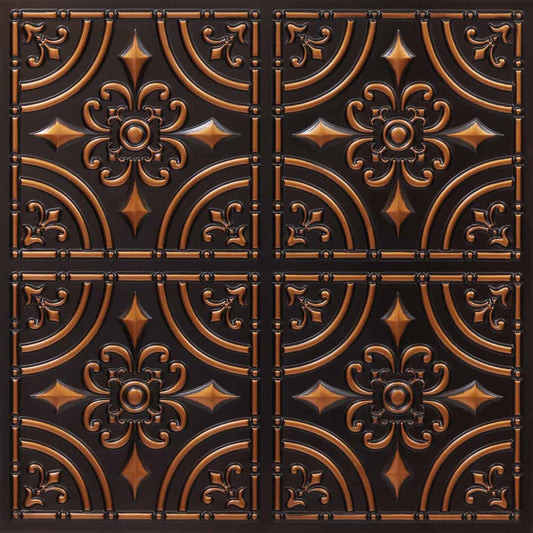 Modern PVC False Ceiling - 60x60 cm Coppice Design