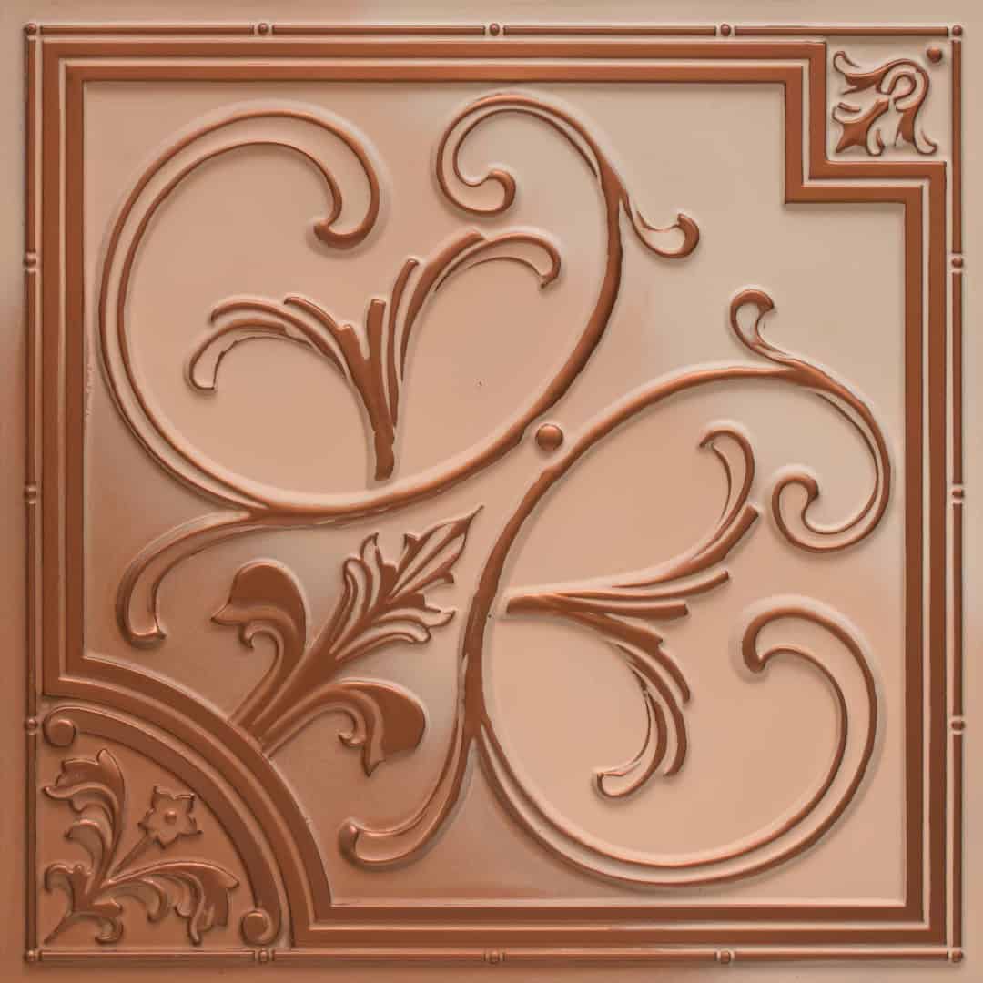 Modern PVC False Ceiling - 60x60 cm Lilies Design