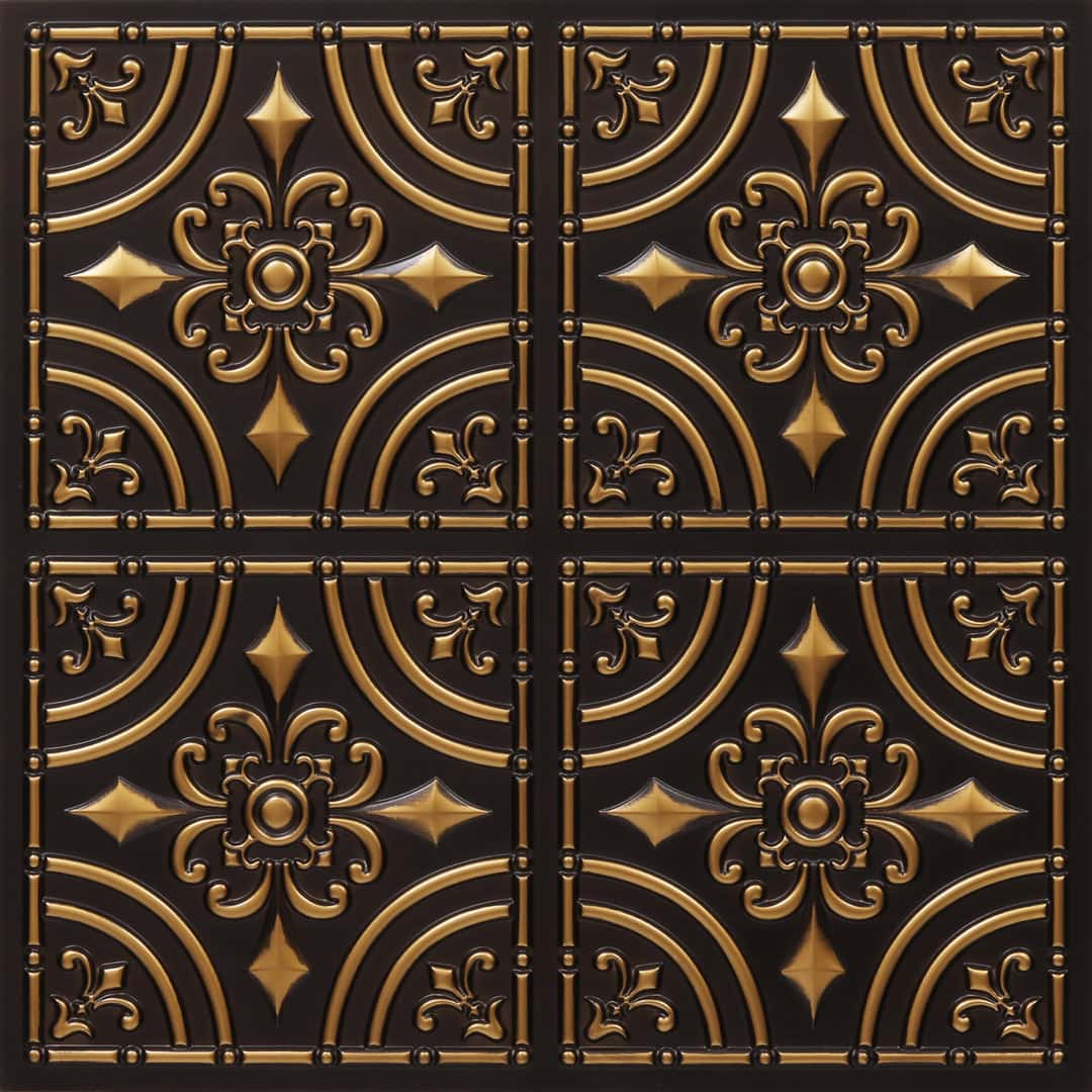 Modern PVC False Ceiling - 60x60 cm Coppice Design