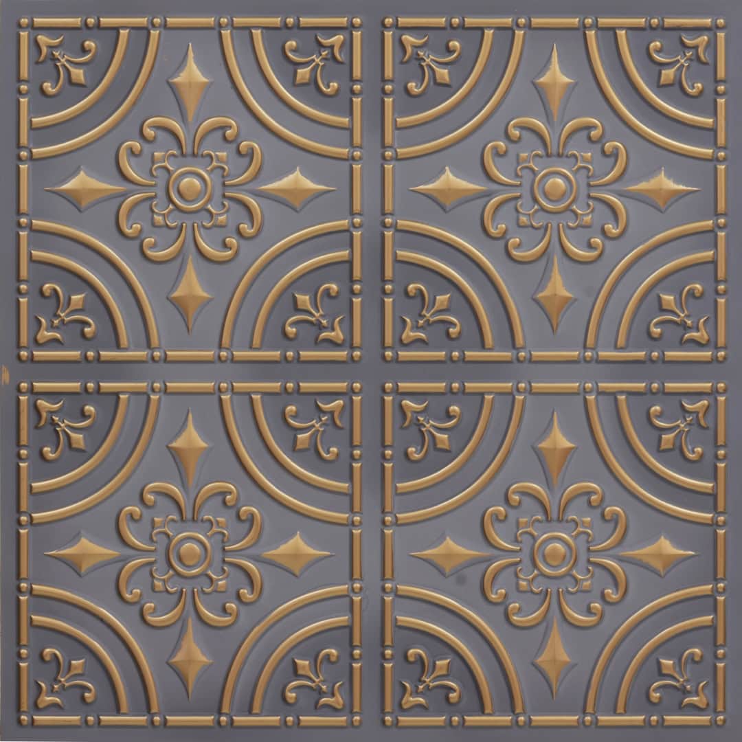 Modern PVC False Ceiling - 60x60 cm Coppice Design