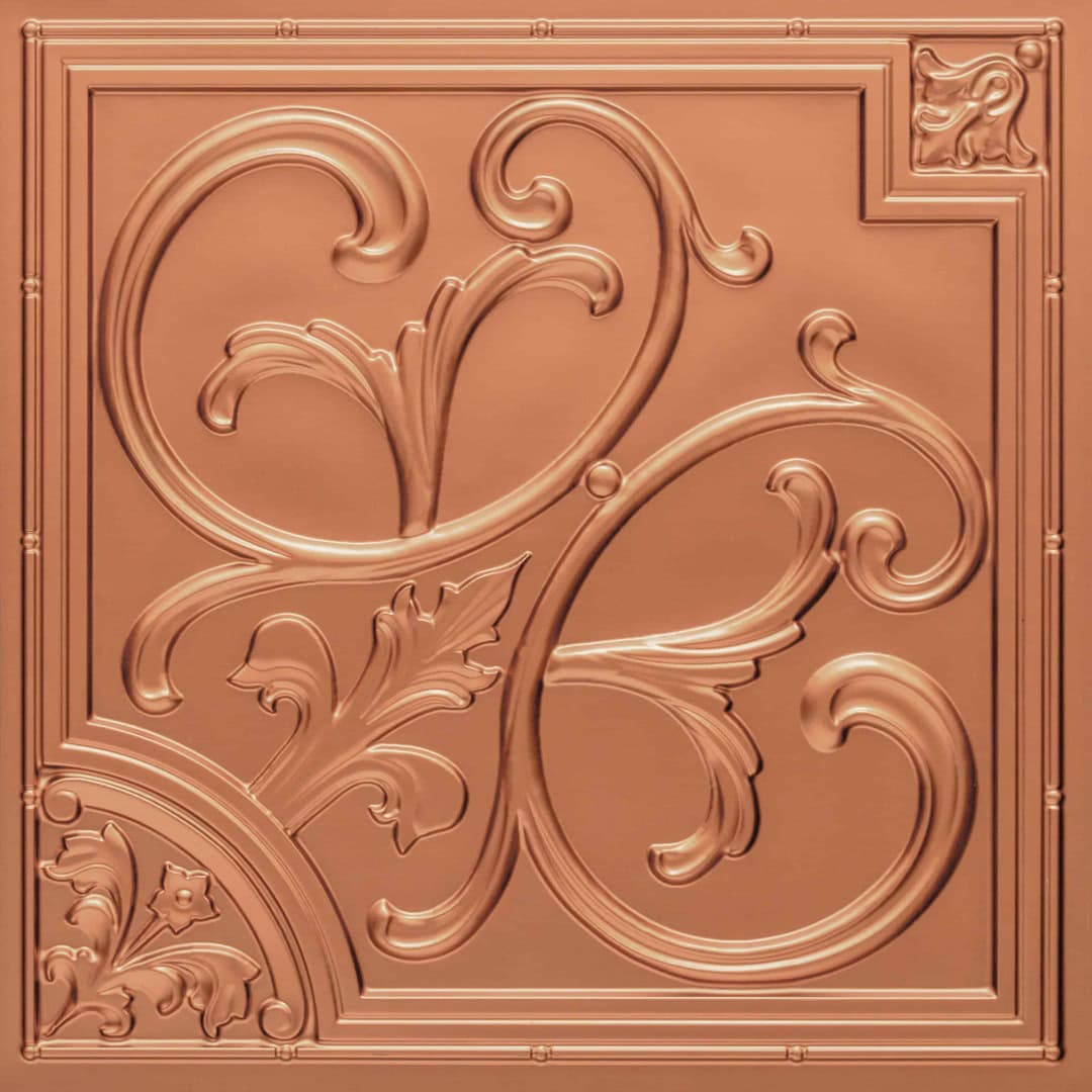 Modern PVC False Ceiling - 60x60 cm Lilies Design