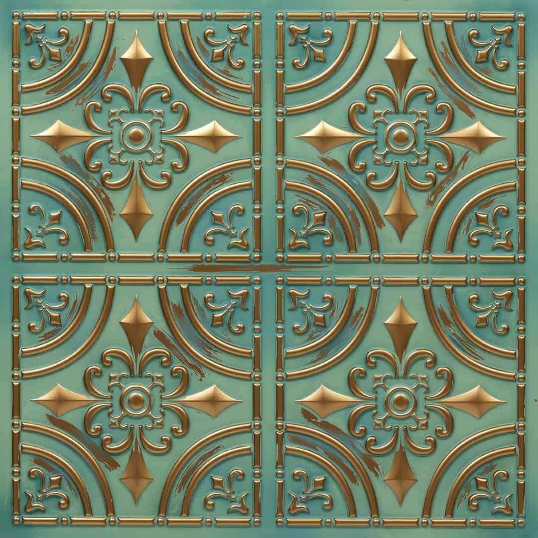 Modern PVC False Ceiling - 60x60 cm Coppice Design