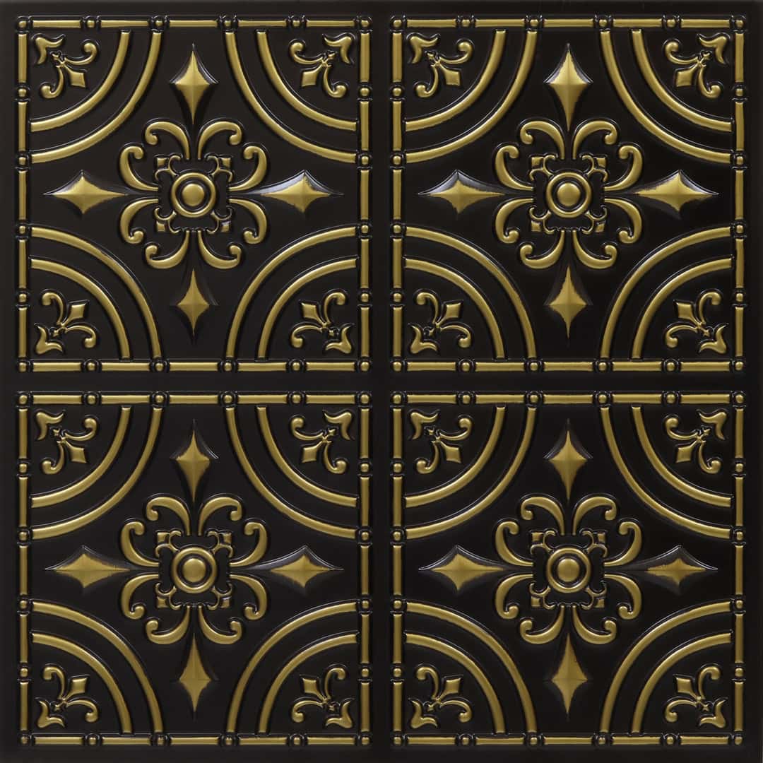 Modern PVC False Ceiling - 60x60 cm Coppice Design