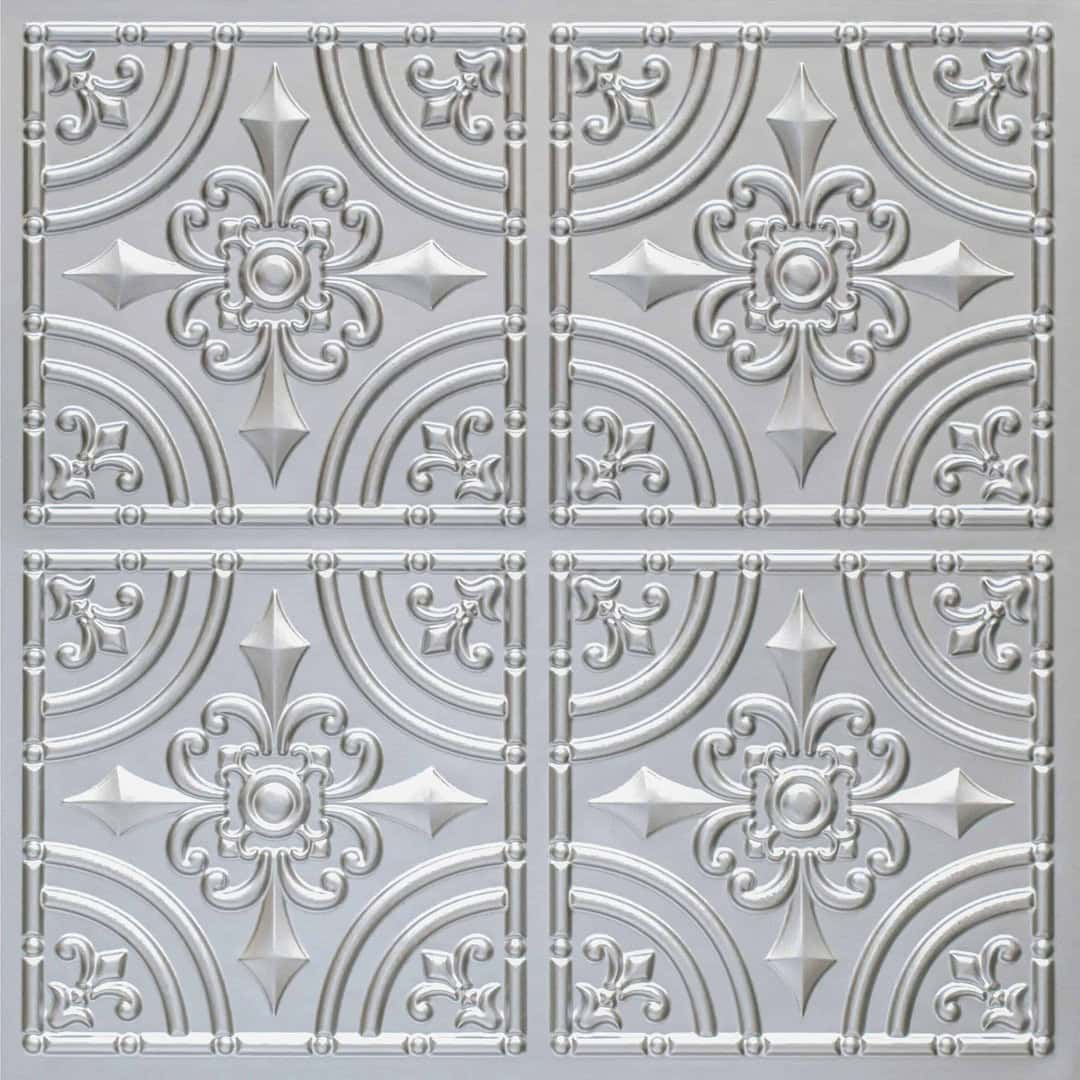 Modern PVC False Ceiling - 60x60 cm Coppice Design