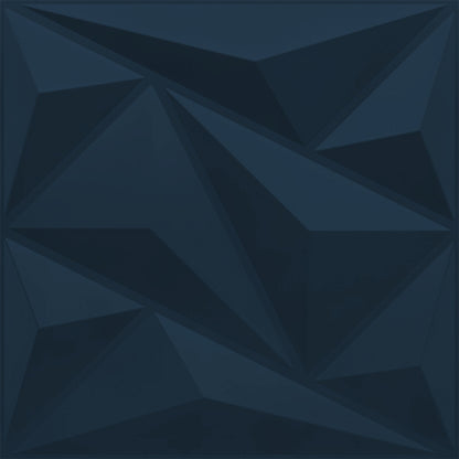 Navy Blue 3D Wall Panels Alps Design