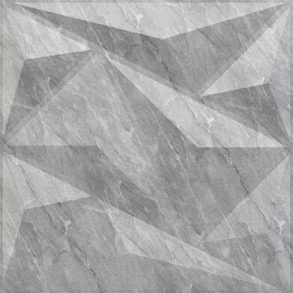 White Marble 3D Wall Panels Alps Design