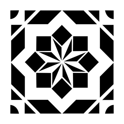 jharokha stencil for wall
