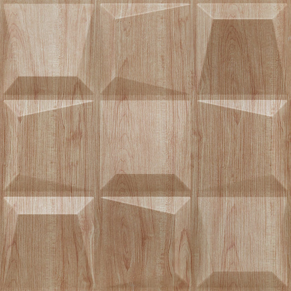 Beech Wood Cubical Design 3D Wall Panels View-1