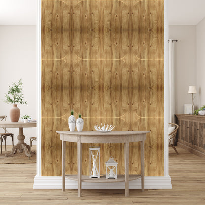Beech Wood Self Adhesive Panels Circle Design