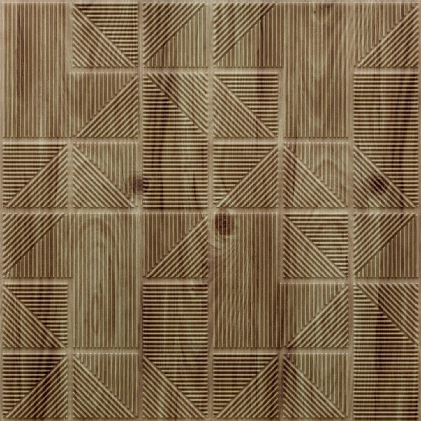 Beech Wood Self Adhesive Panels Stripe Design