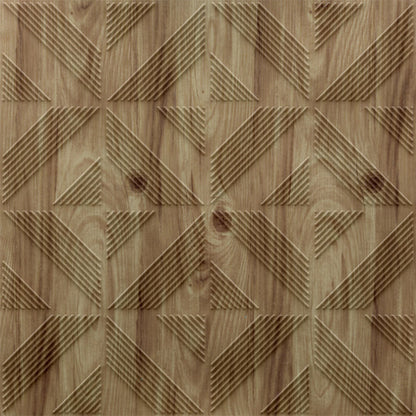 Beech Wood Self Adhesive Panels triangle Design