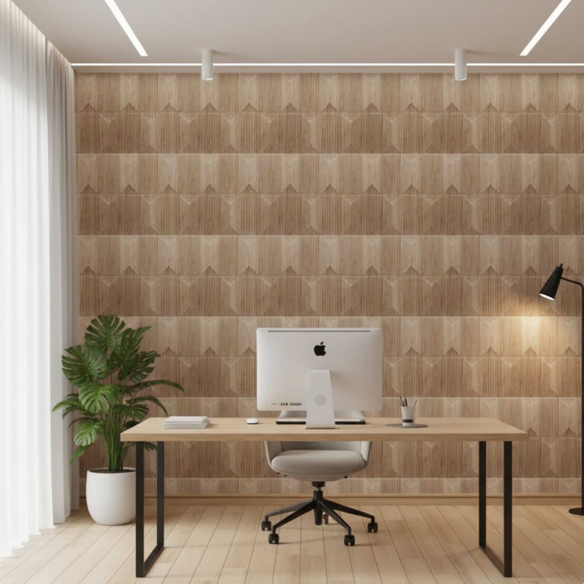 Beech Wood 3D Wall Panels Artisan Design