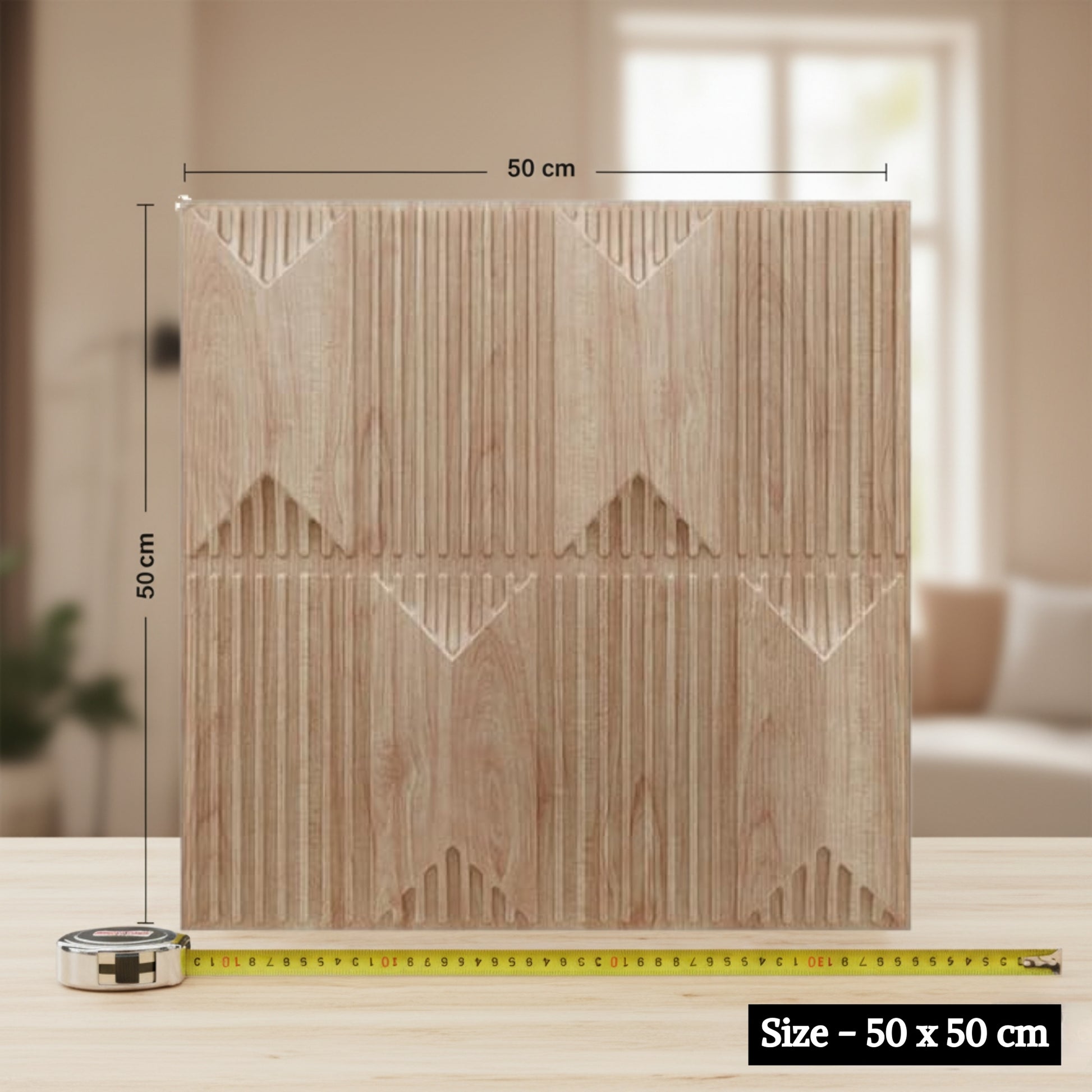 Beech Wood 3D Wall Panels Artisan Design