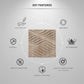Beech Wood 3D Wall Panels Swirl Design front